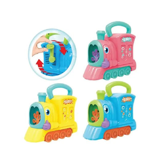 Sam Toys - Manual Fun Train Bubble Machine - Marah Kids