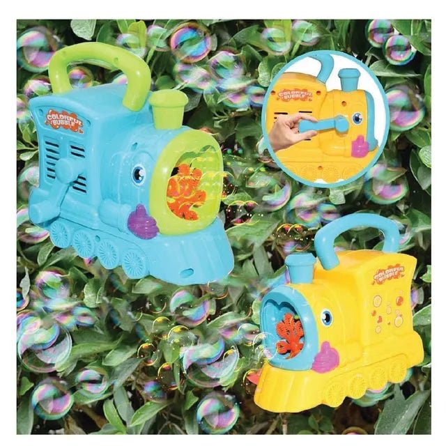 Sam Toys - Manual Fun Train Bubble Machine - Marah Kids