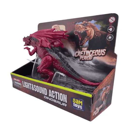 Sam Toys Press&Play Simulation Red Dragon - Marah Kids