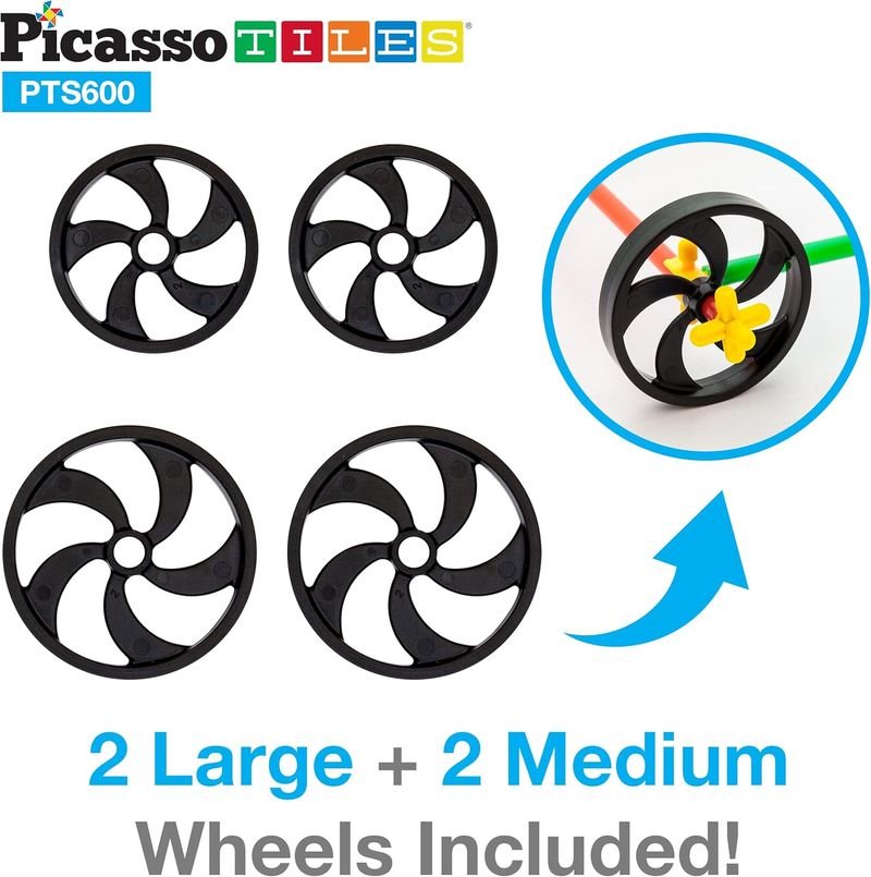 Picasso Magnetic Straw Construction Set 600 - pieces - Marah Kids