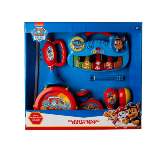 Nickelodeon - Paw Patrol Electronic Band Set 6 pieces | musical instruments for endless fun and learning | Suitable for 3 years & above - Marah Kids