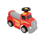 My First Foot to Floor Fire Engine – Multicolour | Toddler Walker Foot to Floor Slider | Hidden Storage Space, Moveable Steering Wheel & Squeaky Horn | Pre - School & Nursery Walking Aid | Ages 1+ (Fire Engine) - Marah Kids