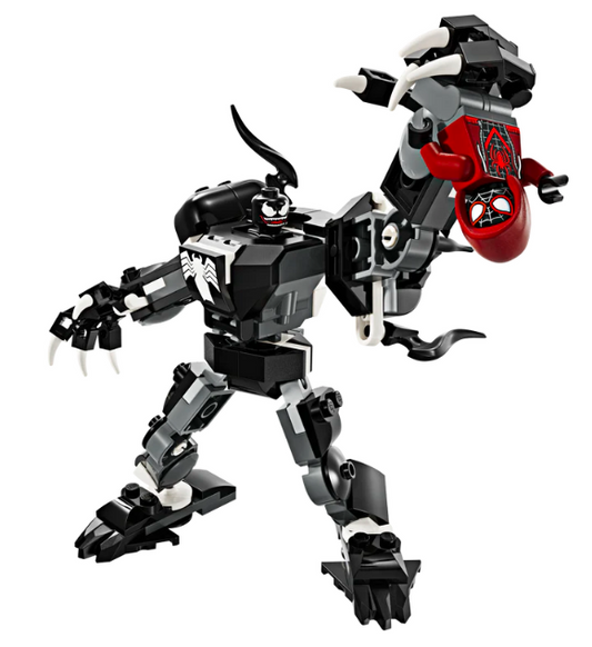 Lego Venom Mech Armor vs. Miles Morales