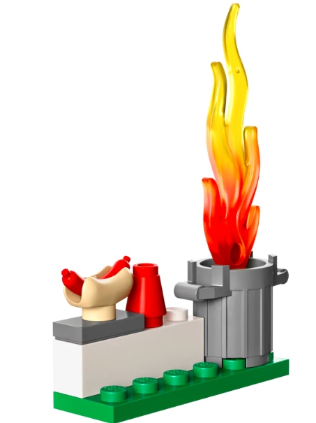 Lego Fire Helicopter
