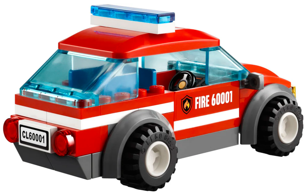 Lego Fire Chief Car
