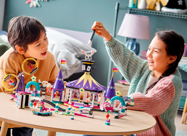 Lego Magical Funfair Roller Coaster