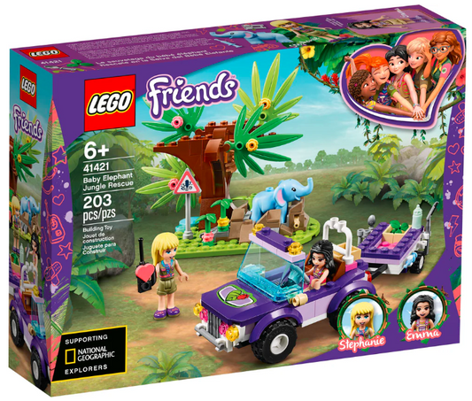 Lego Baby Elephant Jungle Rescue