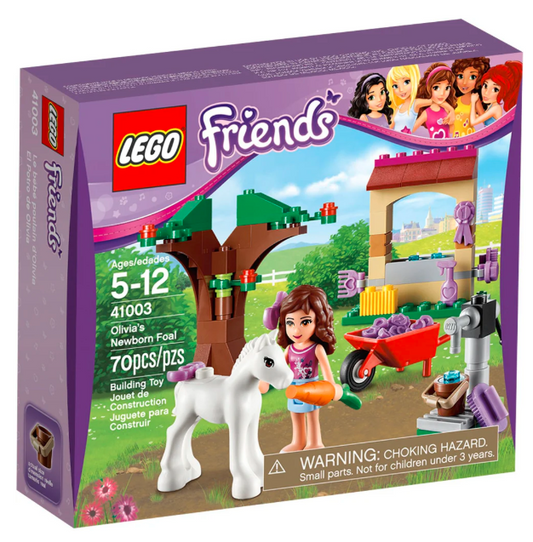 Lego Olivia's Newborn Foal