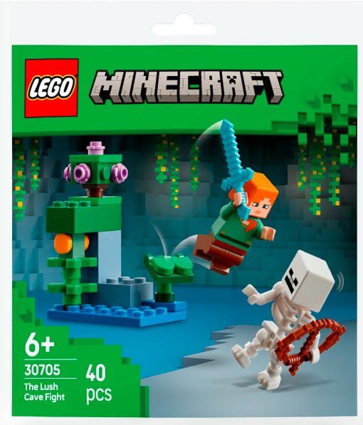Lego The Lush Cave Fight