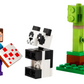 Lego Steve and Baby Panda