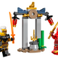 Lego Kai and Rapton's Temple Battle