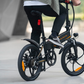 ADO A20 Folding Electric Bike – 250W Motor, 25km/h Speed, 20" Wheels – Lightweight Urban E-Bike (Black)