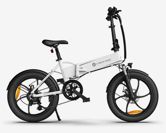 ADO E-BIKE A20 WHITE 25KMH