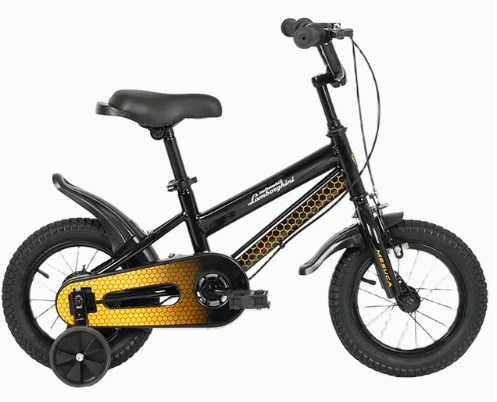 Lamborghini - Kids Bike - Yellow - 12-Inch