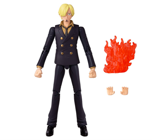 Bandai ANIME HEROES ONE PIECE SANJI 7"
