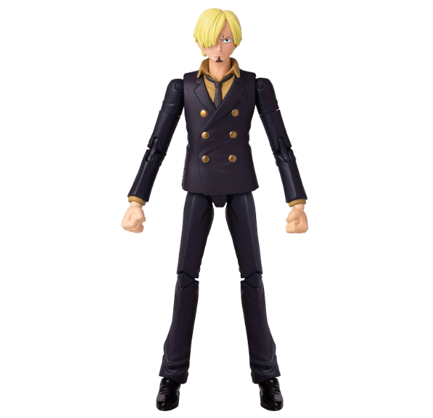 Bandai ANIME HEROES ONE PIECE SANJI 7"