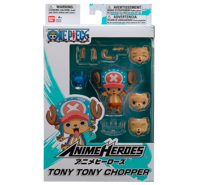 Bandai Anime Heroes One Piece Figures Tony Tony Chopper Action Figure