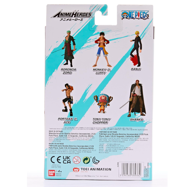Bandai Anime Heroes One Piece Figures Tony Tony Chopper Action Figure