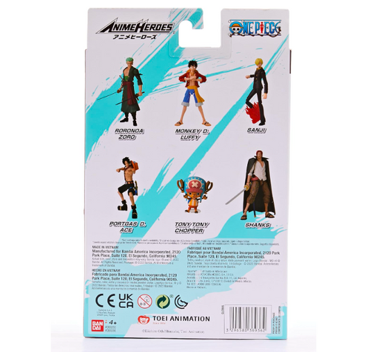 Bandai Anime Heroes One Piece Figures Tony Tony Chopper Action Figure