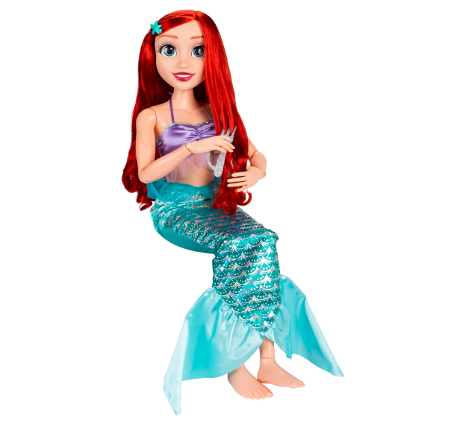Disney Princess Playdate Ariel Doll With Accessories, 32â¬/80Cm Tall