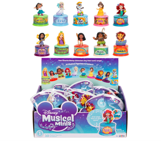 Disney Musical Minis Battery Operated, Assorted 1 Piece