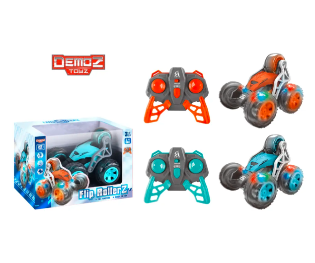 Demoz Rc Flip Rollerz 2.4G With Lights Bpc
