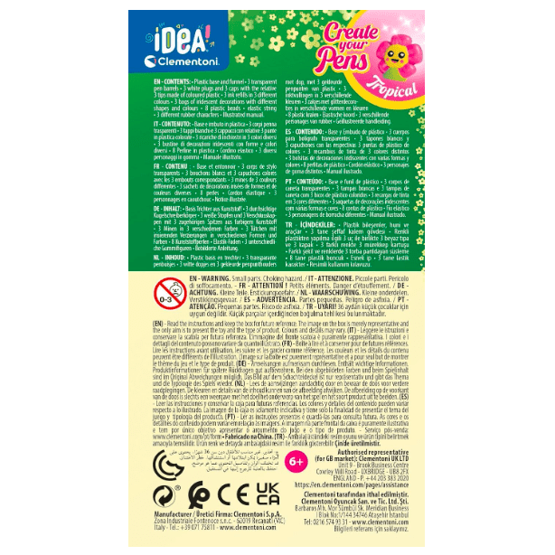 Clementonitoni Idea Tropical Pens - Marah Kids