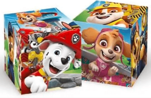Clementoni Puzzle Cubes Paw Patrol 6 - pieces - Marah Kids