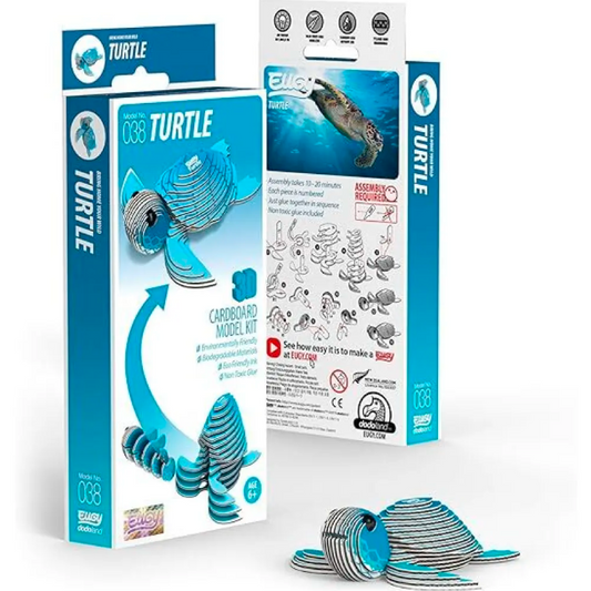 EUGY Turtle 3D Puzzle – Hands-On Ocean Adventure Craft