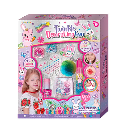 Pecoware - Twinkle Decorating Fun Make Up Set - Marah Kids