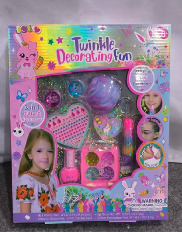 Pecoware - Twinkle Decorating Fun Make Up Set - Marah Kids