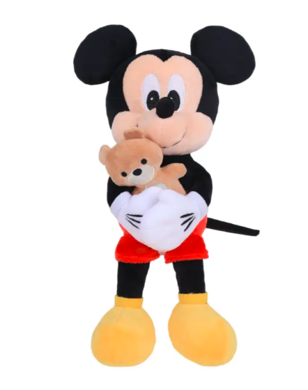 Disney Plush Mickey Hugs & Love Mickey Collection S14inch