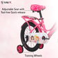 VAUX Eva 20" Girls Bike - Light Pink - Marah Kids