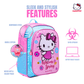 SANRIO HELLO KITTY WELCOM SPRING 5IN1 BACKPACK SET 16 - Marah Kids