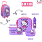 SANRIO HELLO KITTY YOU ARE AWESOME 5IN1 TROLLEY BOX SET 18" - Marah Kids