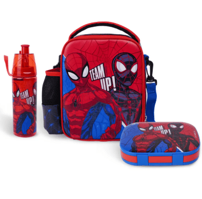 MARVEL SP SMASH, LUNCH BAG, WATER BOTTLE AND LUNCH BOX - Marah Kids