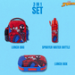MARVEL SP SMASH, LUNCH BAG, WATER BOTTLE AND LUNCH BOX - Marah Kids