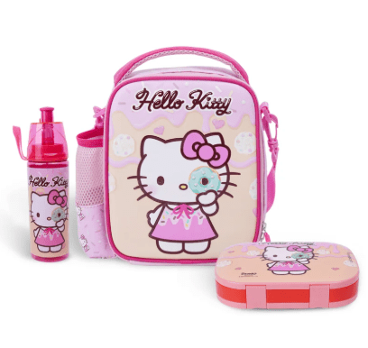SANRIO HELLO KITTY SMASH, LUNCH BAG, WATER BOTTLE AND LUNCH BOX - Marah Kids