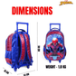 MARVEL SPIDER - MAN BEYOND LIMITS 18" TROLLEY - Marah Kids