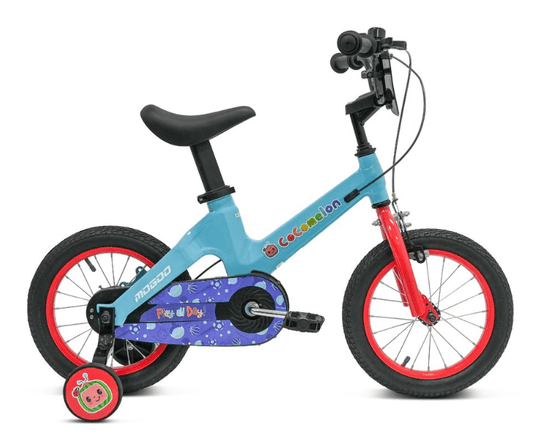Cocomelon Play Kids Magnesium Bike - 12 Inch - Blue - Marah Kids