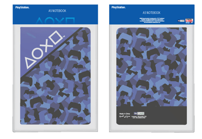 SONY PLASTATION PLAY IN CAMO A5 NOTEBOOK - Marah Kids