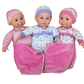 BABY AMOURA LOVABLE TRIPLETS BO 14IN - Marah Kids