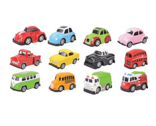 Power Joy Vroom Vroom Diecast Licensed 1/32 Assorted (Style and Color May Vary) - Marah Kids