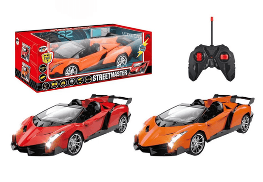 Power Joy RC Street Master with Light 1/16, Battery Opertaed, Assorted 1 Piece - Marah Kids