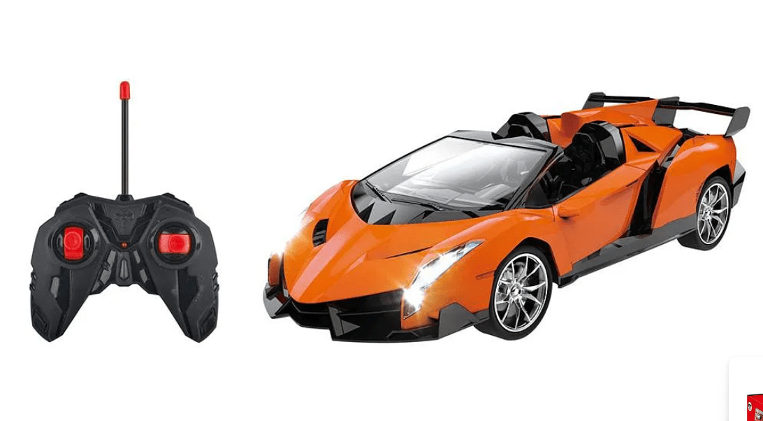Power Joy RC Street Master with Light 1/16, Battery Opertaed, Assorted 1 Piece - Marah Kids