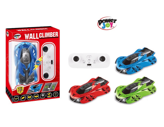 Power Joy I/R Wall Climber with Light, Battery Opertaed, Assorted 1 Piece - Marah Kids