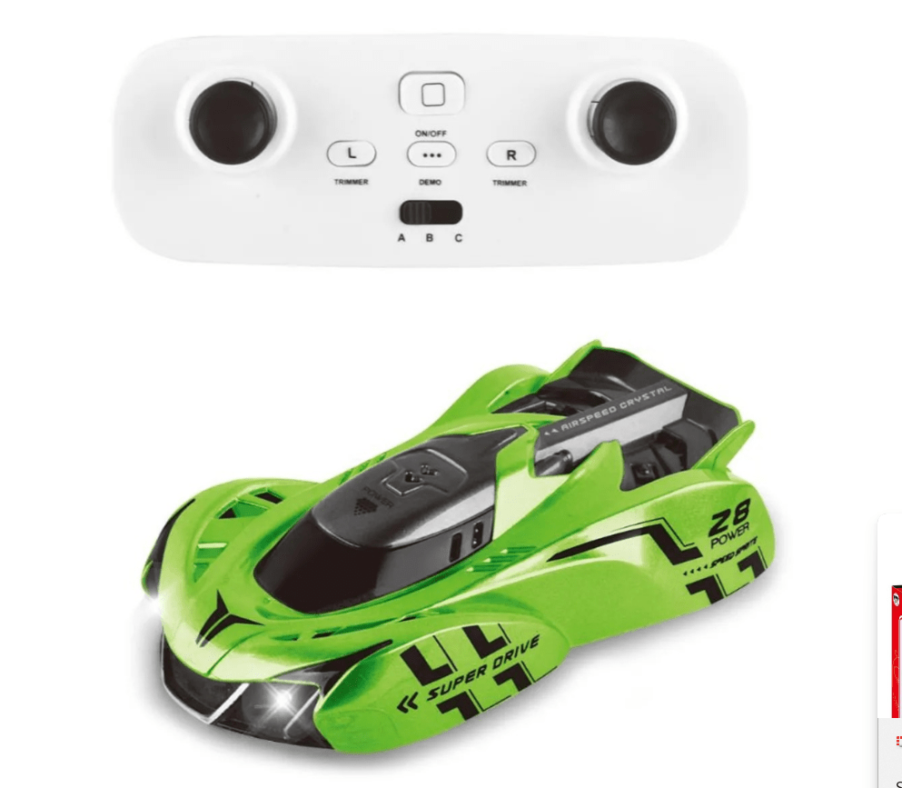 Power Joy I/R Wall Climber with Light, Battery Opertaed, Assorted 1 Piece - Marah Kids