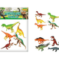 Power Joy Animal Worldz Dinosaur 6inches 4pieces - Marah Kids
