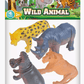 Power Joy Animal Worldz Safari Animal 6inches 4pieces - Marah Kids