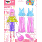 Power Joy Everyday Toy Fashion Doll Snap On 7pieces - Marah Kids